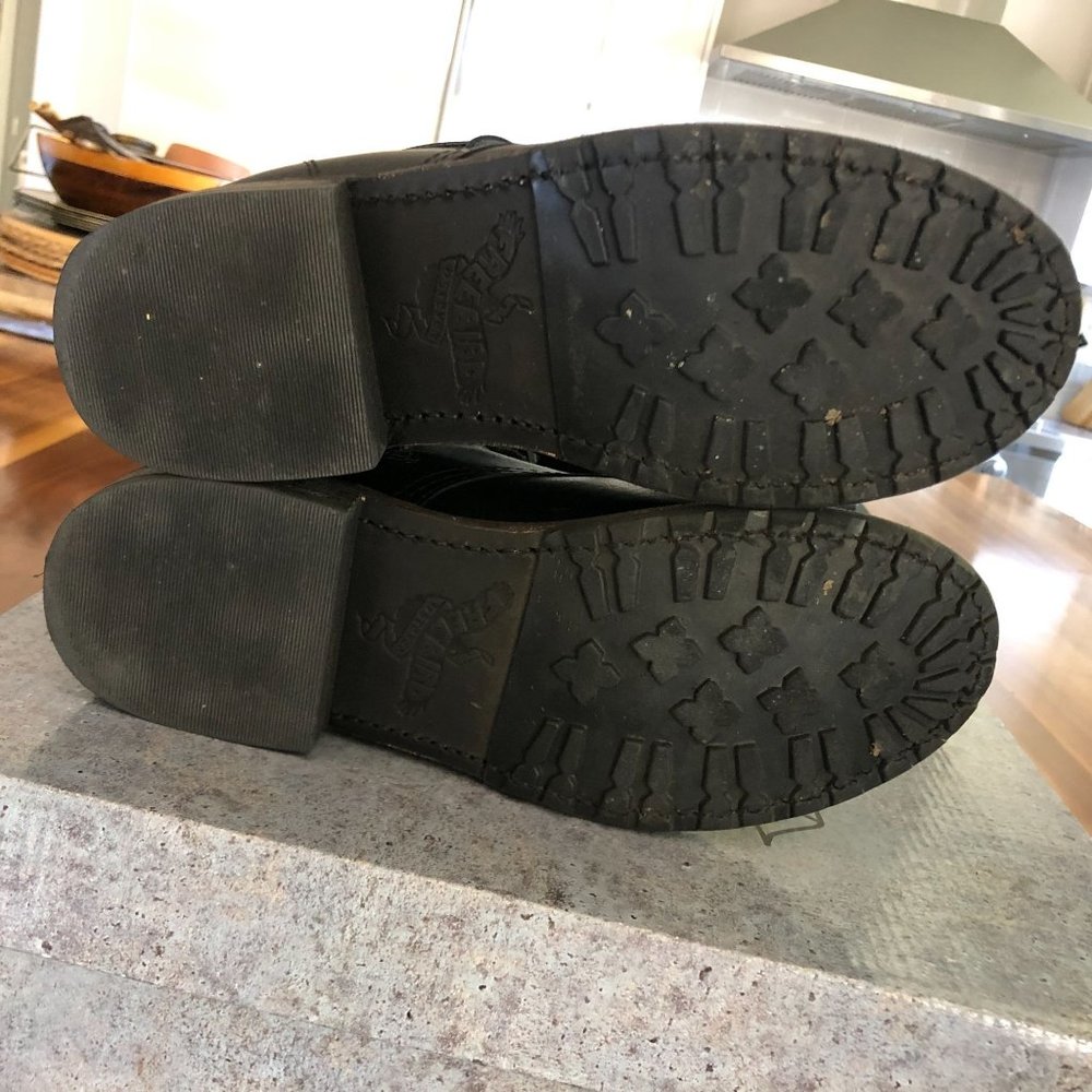 Like new! Freebird by Steven Manchester Combat Boots Black Size 6 Booties - Picture 6 of 16